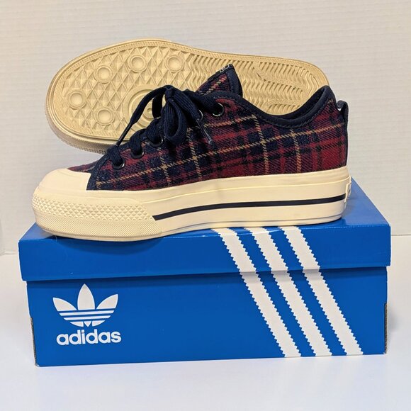 Adidas Women's Nizza RF Platform H02710 Casual Shoes - Size 6 - Picture 5 of 10